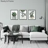 Boho nástěnné malby šalvějově zelená moderní geometrické Náhled obrázku produktu 2
