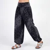 Haremshose Damen Sommerhose Gr. 36-44 luftige Leo Look Produktbild-Vorschau 3