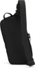 A black sling bag shown from a side angle against a white background. Anteprima dell’immagine prodotto