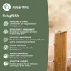 Holzpfahl, KDI braun – widerstandsfähiger Zaunpfahl für Produktbild-Vorschau 4