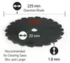Lame de débroussailleuse Oregon EIA 24 dents 225 mm ( Voir les images du produit 6