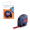 DYMO LetraTag étiquettes ruban 12 mm x 4 m plastique rouge Voir les images du produit 9