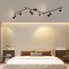 ZMH Spot de plafond 6 flammes Plafonnier Salon Noir Voir les images du produit 6