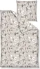 Nanette Renforcé Bettwäsche - Blumen und Blätter, beige  Produktbild-Vorschau 1