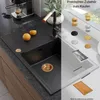 QUADRON Spülbecken 1-Becken Spüle | Größe: 86 x 50 x 21 cm Produktbild-Vorschau 3