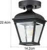 LED Außen Deckenleuchte, Laterne Landhausstil zur Produktbild-Vorschau 4