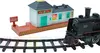 Eisenbahn elektrisch Set - Dampflokomotive, 4 Wagen, Sound, Produktbild-Vorschau 3
