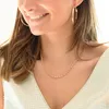 MATERIA Erbskette Rosegold Halskette Damen 4mm - 925 Produktbild-Vorschau 4
