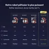 Fentic Robot pâtissier 1800W, Bol inox 7L, Pétrin pour pâte Voir les images du produit 11