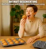 BigDean 2er Set Muffin Backform antihaftbeschichtet Produktbild-Vorschau 6