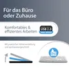 MediaRange Tastatur USB 2.0 kabelgebunden QWERTZ   weiß Voir les images du produit 5