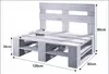 Lermowood Palettenmöbel Mp Bank 100 x 60 x 30 cm Weiß | Produktbild-Vorschau 3