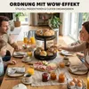 eluno Obstetagere, Brotkorb rund 2-stöckig, Obstschale, Produktbild-Vorschau 5