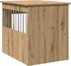 A dog crate designed to look like furniture, shown from a three-quarter angle against a white background. Produktbild-Vorschau