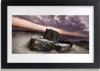 Bild 30x20 MDF-Rahmen Wandkunst Rock Landschaft Produktbild-Vorschau 1