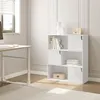EUGAD Bücherregal mit 6 Würfeln&Türen, aus Holzwerkstoff, Produktbild-Vorschau 1