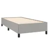 vidaXL Struttura letto senza materasso grigio chiaro 90x190 Anteprima dell’immagine prodotto 3
