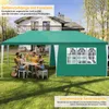 3x3m /3x6m pavilon s bočními stěnami, vodotěsný, zahradní Náhled obrázku produktu 5