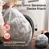 Seranova Heizdecke mit Abschaltautomatik XXL - Extra Produktbild-Vorschau 7