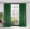 Design 91 Tenda nastrata 140x270 Rosa verde velluto scuro Anteprima dell’immagine prodotto 16