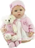 55CM Reborn Baby Silicone Vinyl Doll Soft Kids Handmade Náhled obrázku produktu 1