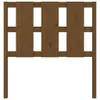 vidaXL Bett-Kopfteil Honigbraun 105,5x4x100 cm Massivholz Produktbild-Vorschau 4