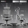 FLEXISPOT ErgoX Pro Ergonomischer Bürostuhl 12-stufig Produktbild-Vorschau 6