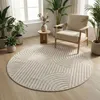 Carpetsale24 Tappeto Soggiorno Design Boho Bouclé Anelli Anteprima dell’immagine prodotto 1