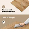 KitchenYeah® Kryt na sporák vzhled dřeva - hnědý - dřevo, Náhled obrázku produktu 4