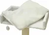 Liegemulde mit Kissen weiß Teddyfell 60 cm Produktbild-Vorschau 2