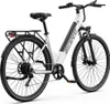A studio shot of a white electric bicycle against a white background. Anteprima dell’immagine prodotto