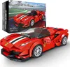 Mould King Der 488 GTB Mini-Sportwagen Bausatz 27006 Produktbild-Vorschau 3