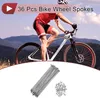 36 Set 12G Fahrradspeichen 167mm Fahrradspeichen 45 Stahl Produktbild-Vorschau 1