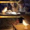 15cm Braun Vogel LED Nachtlicht USB LED Schreibtischlampe Produktbild-Vorschau 5
