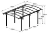 Westmann aluminiowa okrągła wiata dachowa Bergen antracyt Podgląd zdjęcia produktu 7