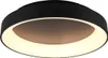 Große LED Deckenleuchte mit Fernbedienung & Dimmer Schwarz Produktbild-Vorschau 2