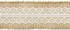 Juteband mit mittiger Spitze 4cm x 5m Rolle natur braun / Produktbild-Vorschau 6