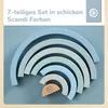 Bieco Holz Regenbogen Baby blau - Steckspiel Holz - Produktbild-Vorschau 4