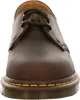 A close-up front view of a brown leather shoe. Anteprima dell’immagine prodotto