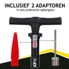 Dunlop Fietspomp met Drukmeter en Fiets Reparatieset Productafbeelding-voorbeeld 3