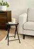DOCHTMANN Sgabello pieghevole nero 30x45cm Anteprima dell’immagine prodotto 8