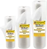 Three rolls of greenhouse film are displayed against a white background, each with a yellow label indicating product details. Produktbild-Vorschau