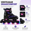 Suotu inline skates, roze/zwart/paars – Inlineskates voor Productafbeelding-voorbeeld 5