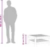 vidaXL Konferenčný stolík 65x65x35 cm Masívne drevo Akácia Náhľad obrázku produktu 7