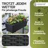 CASARIA® Blumenkasten 2er Set 11 Liter Montagehalterung Produktbild-Vorschau 6
