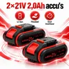 Accu snoeischaar 21V Brushless, 2×2,0Ah accu’s, 25 mm Productafbeelding-voorbeeld 3