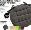 etérea Sitzkissen rund -  Stuhlkissen Indoor & Outdoor 2er Produktbild-Vorschau 3