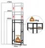 Ikodm Holzregal für Kamin mit Ablage und 3 Höhen, 45 × 32 × Produktbild-Vorschau 2