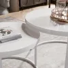 Idohome - Runder Couchtisch 2in1 LAVO mit Metalgestell, Produktbild-Vorschau 2