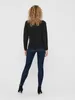 ONLY Pull chaud en maille stretch Sweater col V manches Voir les images du produit 4
